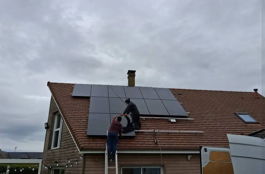 Installation photovoltaïque complète sur toiture - Caen (14)