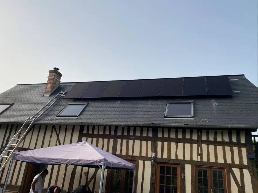 Installation photovoltaïque complète sur toiture - Yvetot (76)