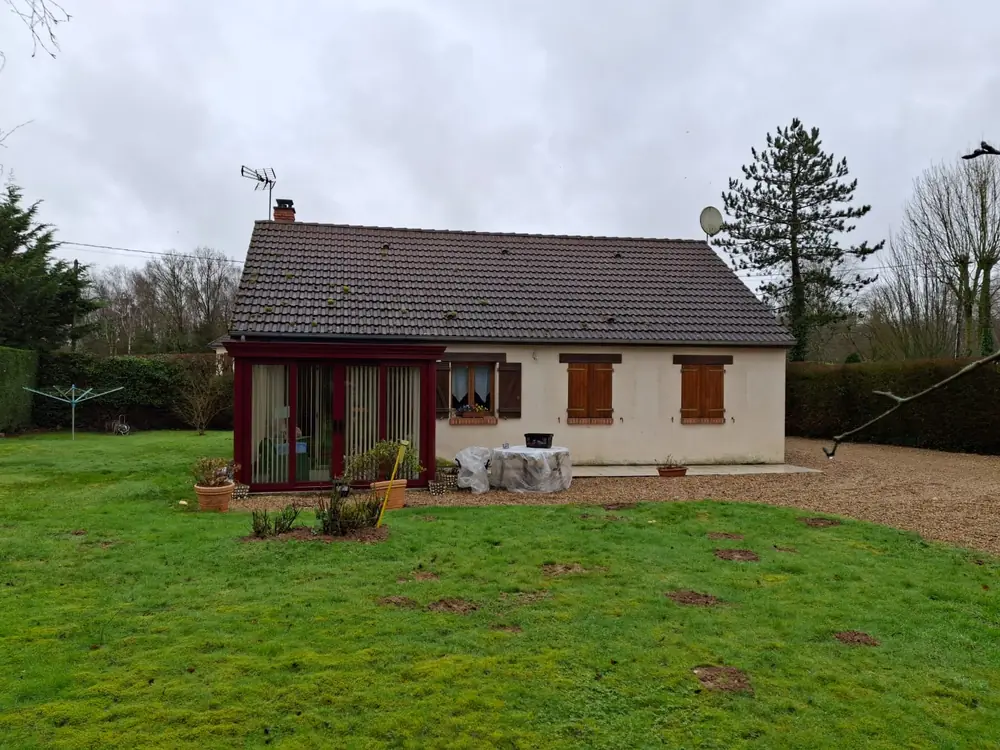 Avant - isolation thermique par l’extérieur à Bernay